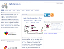 Tablet Screenshot of agileyorkshire.org